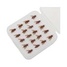 Kit De Iscas De Pesca Com Mosca De Plástico Macio Realista 20pcs Iscas De Borracha Com Anzóis De