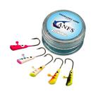 Kit De Iscas Para Pesca No Gelo 5pcs/40pcs ANFS Para Crappie, Bass E Walleye