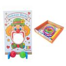 Kit de jogos festa junina acerte o alvo boca do palhaço + jogo de argolas