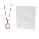 Kit de joias para leite materno Milky Treasures Colar em ouro rosa