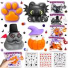 Kit de Juguetes Squishy BEIREG Taba 4 piezas Set de Fidget para Halloween