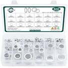 Kit de juntas de drenagem de óleo JMINRUN 600 unidades de alumínio 18 tamanhos