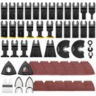 Kit de lâminas de serra oscilantes AIFICUT 98 unidades para madeira, plástico, metal