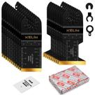 Kit de lâminas multiferramentas de titânio KELIN 22 unidades para metal e madeira