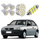 Kit De Lampada Led Gol G3 Teto Placa Ré