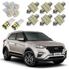 Kit De Lampada Led Hyundai Creta 2018 Teto Placa Ré