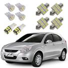Kit De Lampada Led Jac J3 2010-2012 Teto Placa Ré Kit De Lampada Led Jac J3 2010-2012 Teto Placa Ré