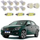 Kit De Lampada Led Vectra Elite GT 06-09 Teto Placa Ré