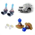 Kit de lâmpadas Halógena Super Branca Farol Baixo H11 e Milha H16 para Freemont 2010 2011 2012 2013 2014 2015 2016