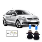 Kit de Lâmpadas Halógena Super Branca Farol de Milha HB4 Polo 2007 2008 2009 2010 2011 2012 2013