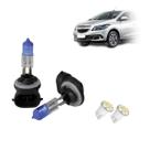 Kit de Lâmpadas Halógena Super Branca H27 Farol de Milha para Onix 2012 2013 2014 2015 2016