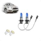 Kit de Lâmpadas Halógena Super Branca H3 Farol de Milha Ford Focus 2004 2005 2006 2007 2008 Kit de Lâmpadas Halógena Super Branca H3 Farol de Milha Ford Focus 2004 2005 2006 2007 2008
