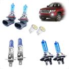 Kit de Lâmpadas Halógena Super Branca H7 H1 H11 Farol Baixo Alto e Milha Cherokee 2005 até 2012 Kit de Lâmpadas Halógena Super Branca H7 H1 H11 Farol Baixo Alto e Milha Cherokee 2005 até 2012