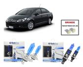 Kit de Lampadas Halogenas Modelo Super Branca para Farol Alto/Baixo para Citroen C4 Pallas