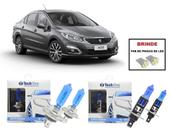 Kit de Lampadas Halogenas Modelo Super Branca para Farol Alto e Baixo com 8500K para Peugeot 408