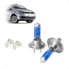 Kit de Lâmpadas Halógenas Super Branca Farol Baixo H7 para Spacefox 2010 2011 2012 2013 2014 2015 2016