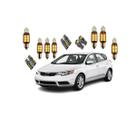 Kit de Lâmpadas Internas CanBus Kia Cerato 2011 2012 Kit de Lâmpadas Internas CanBus Kia Cerato 2011 2012