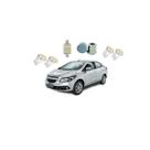 Kit de Lâmpadas Internas Chevrolet Prisma 2007 2008 2009 Kit de Lâmpadas Internas Chevrolet Prisma 2007 2008 2009