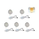 Kit De Lâmpadas LED De Três Cores 5PCS Para Impressoras 3D Bambu Lab H2S P2S P1P A1 Makerworld,