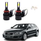 Kit de Lâmpadas Led Tech One 8000k Azulado Farol de Milha Audi A3 2009 2010 2011 2012 2013
