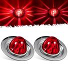 Kit de Lanternas Traseiras LED Watermelon Partsam para Caminhões 12V