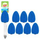 Kit de lava-louças Scotch-Brite Non-Scratch com 1 varinha e 7 recargas Kit de lava-louças Scotch-Brite Non-Scratch com 1 varinha e 7 recargas