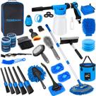 Kit de lavagem de carros THINKWORK Car Detailing com pistola de espuma e escova