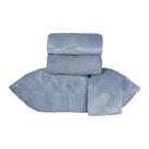 Kit de Lençol Manta Plush Dreams Cama Casal Com 4 Peças