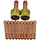 Kit de lentes a gás para tocha de soldagem TIG RIVERWELD 45V116 10N23 1,6 mm Kit de lentes a gás para tocha de soldagem TIG RIVERWELD 45V116 10N23 1,6 mm