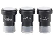 Kit de lentes Telescope Barlow 2X-3X-5X para ocular de astronomia