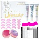 Kit de lifting de cílios Libeauty com balm cola para cílios e kit de laminação de sobrancelhas Kit de lifting de cílios Libeauty com balm cola para cílios e kit de laminação de sobrancelhas