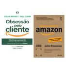 Kit de liivros - obsessão pelo cliente + pense como a amazon