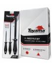 Kit de Lima Redonda 732 Lima de Serrote 10mm e Lima de Enxada 200mm Toyama em Blister Ideal para Afiação Ferramentas e Manutençã Kit de Lima Redonda 732 Lima de Serrote 10mm e Lima de Enxada 200mm Toyama em Blister Ideal para Afiação Ferramentas e Manutençã