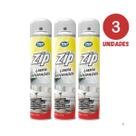Kit de Limpa Estofados em Spray Zip Clean Espuma Mágica para Limpeza de Sofá Colcão Carpetes 400ml