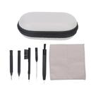 Kit De Limpeza Com Escova Pequena Para Aparelhos Auditivos, Agulhas, Pano E Acessórios De Cuidado