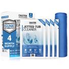 Kit de limpeza de banheira de hidromassagem Bio Ouster Jet e jacuzzi com toalha