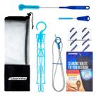 Kit de limpeza de bexiga de hidratação CleanHike com 3 escovas e bolsa