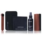 Kit de limpeza de discos de vinil Mopiano 6 em 1 com líquido de limpeza de 80 mL