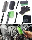 Kit de limpeza de motocicletas Koesee, pacote com 8 unidades - nível profissional Kit de limpeza de motocicletas Koesee, pacote com 8 unidades - nível profissional