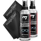 Kit de limpeza de óculos MagicFiber com (2) sprays de limpeza de óculos