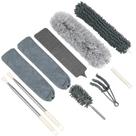 Kit de limpeza de pó ZZ LAZYCOTTAGE Microfibra 10 unidades com poste