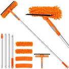 Kit de limpeza de rodo de janela TIMIVO 72" com poste de extensão