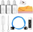 Kit de limpeza de trompetes Deviser All-in-One com óleo de válvula x3