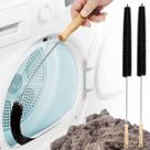 Kit de limpeza de ventilação para secadores Holikme Clothes Lint Brush, pacote com 2 Kit de limpeza de ventilação para secadores Holikme Clothes Lint Brush, pacote com 2
