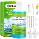 Kit de limpeza DTF CenDale para qualquer impressora DTF e DTG de 250 ml