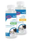 Kit de limpeza e descalcificação para cafeteira Urnex 2 garrafas