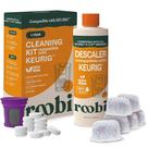 Kit de limpeza e descalcificação Roobi para Keurig com fornecimento de 1 ano Kit de limpeza e descalcificação Roobi para Keurig com fornecimento de 1 ano