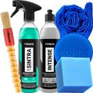 Kit de Limpeza e Recuperação de Plasticos Internos e Externos do Carro