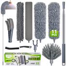 Kit de limpeza ERAGIP Extensível Feather Duster 30-100" Kit de limpeza ERAGIP Extensível Feather Duster 30-100"