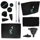 Kit de limpeza nugbuddy Glass com acesso de silicone reutilizável.